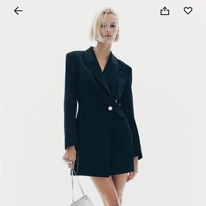 NWOT Rhinestone Button Jacket Dress